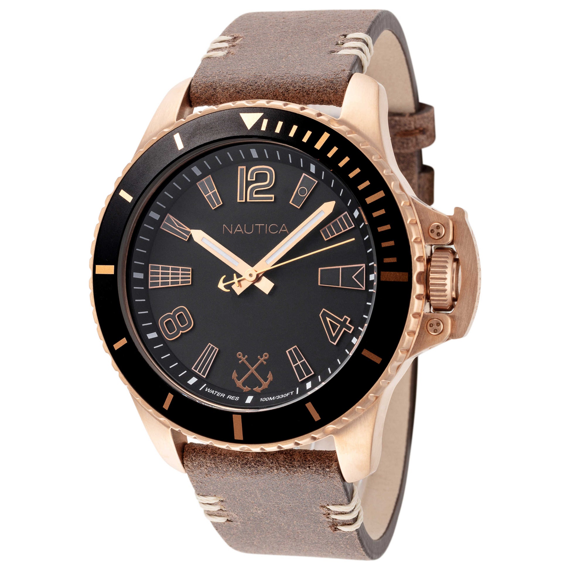 Front view of Nautica Bayside Men's Quartz Watch NAPBSF915