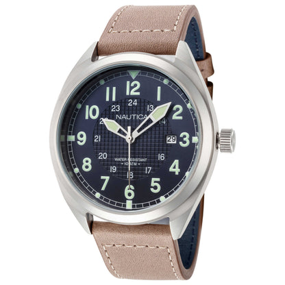 Front view of Nautica Battery Park Men's Quartz Watch NAPBTP002