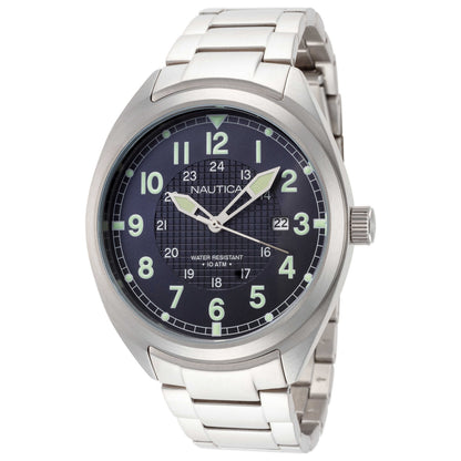 Front view of Nautica Battery Park Men's Quartz Watch NAPBTP004