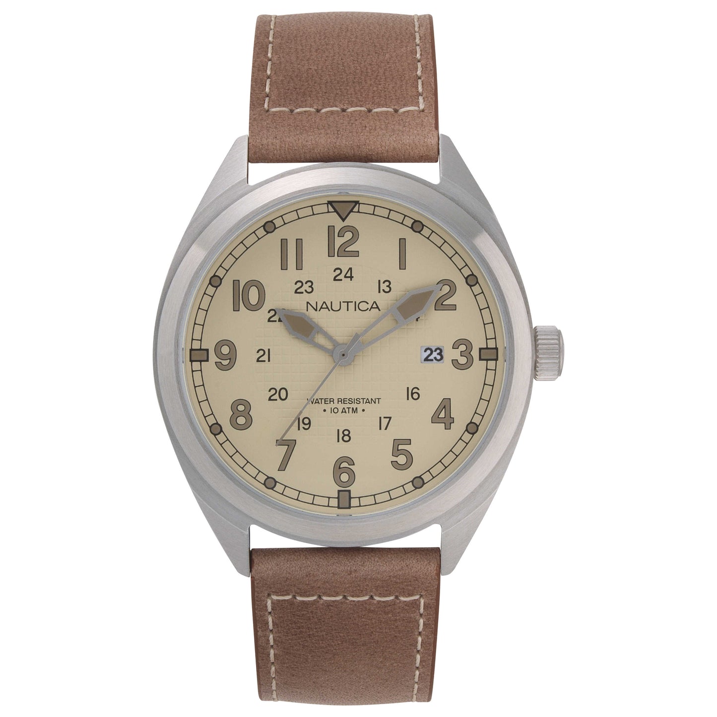 Front view of Nautica Classic Men's Quartz Watch NAPBTP009