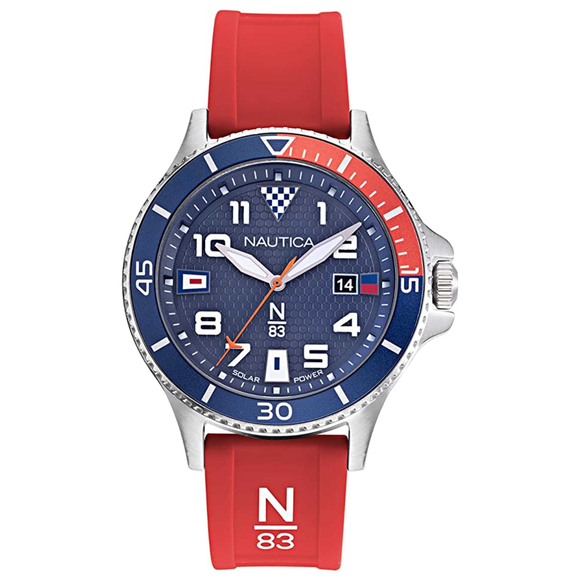 Front view of Nautica N83 Cocoa Beach Men's Quartz Watch NAPCBA902