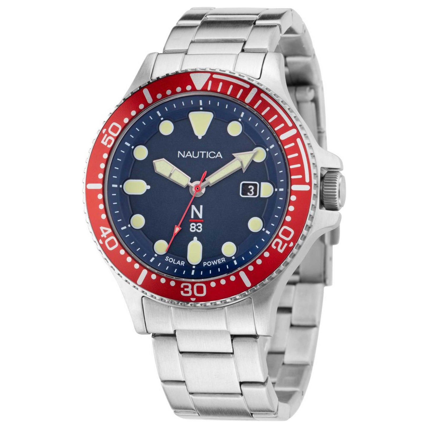 Front view of Nautica Cocoa Beach Men's Quartz Watch NAPCBS308