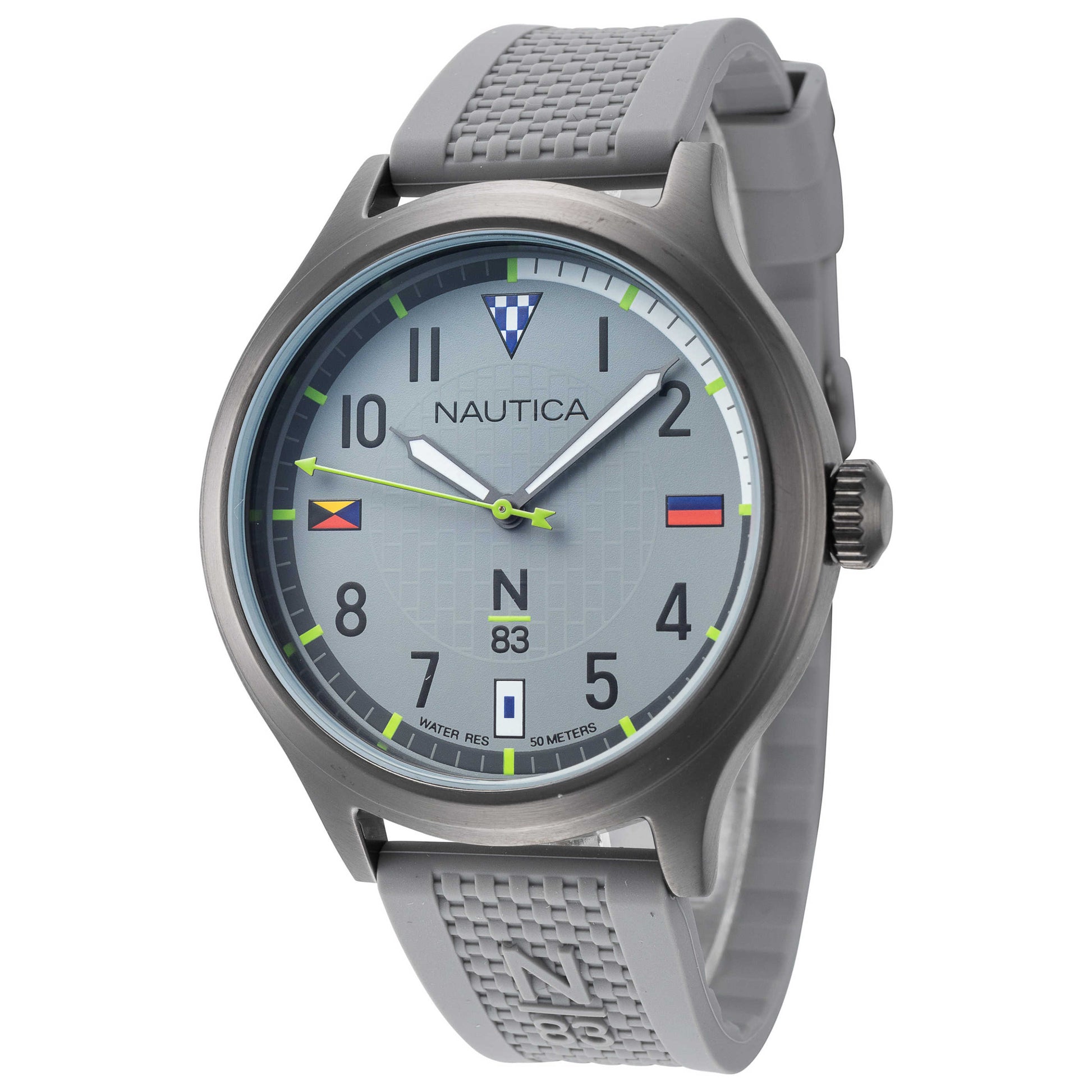 Front view of Nautica Crissy Field Men's Quartz Watch NAPCFS914