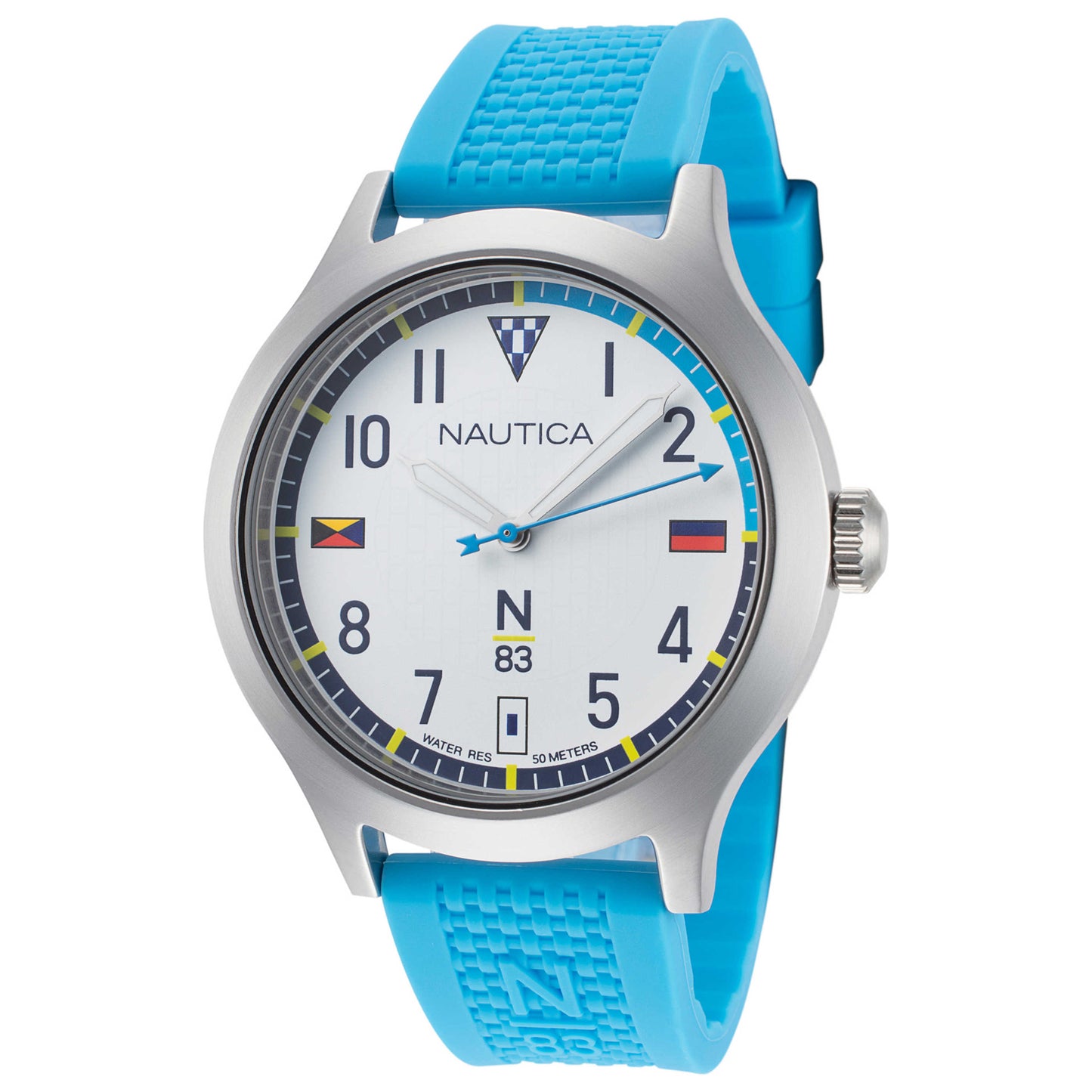 Front view of Nautica Crissy Field Men's Quartz Watch NAPCFVC03