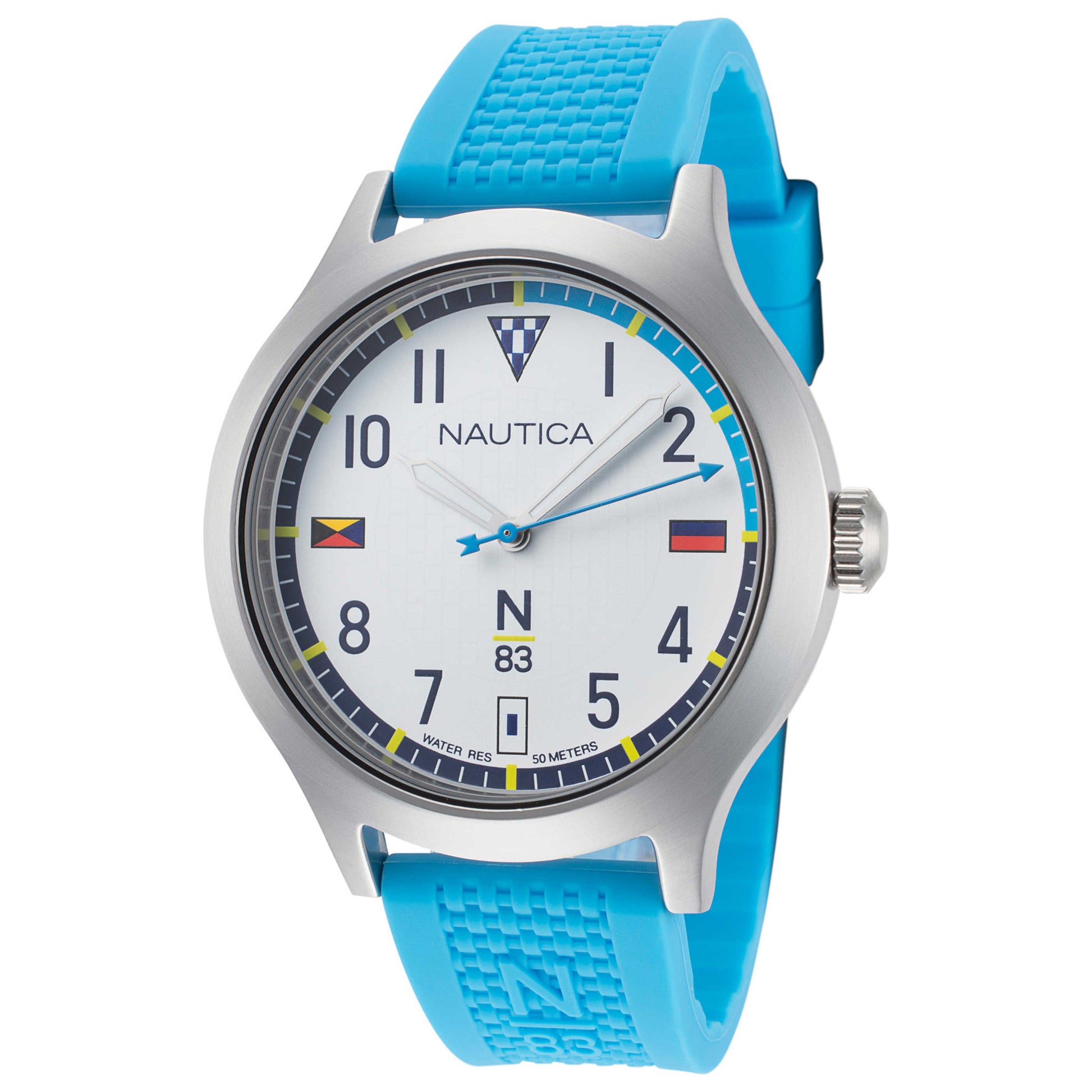Front view of Nautica Crissy Field Men's Quartz Watch NAPCFVC03