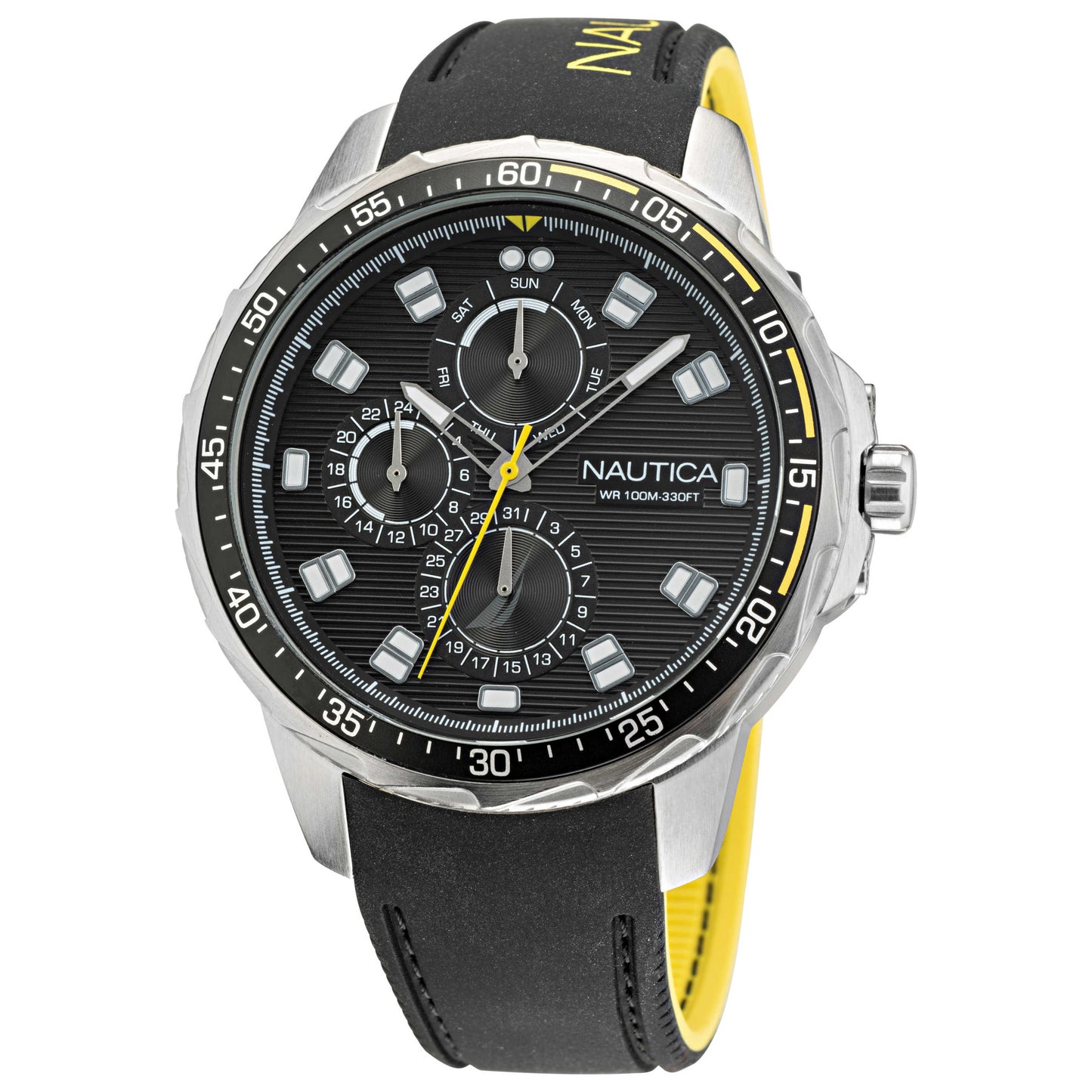 Front view of Nautica Coba Lake Men's Quartz Watch NAPCLF009