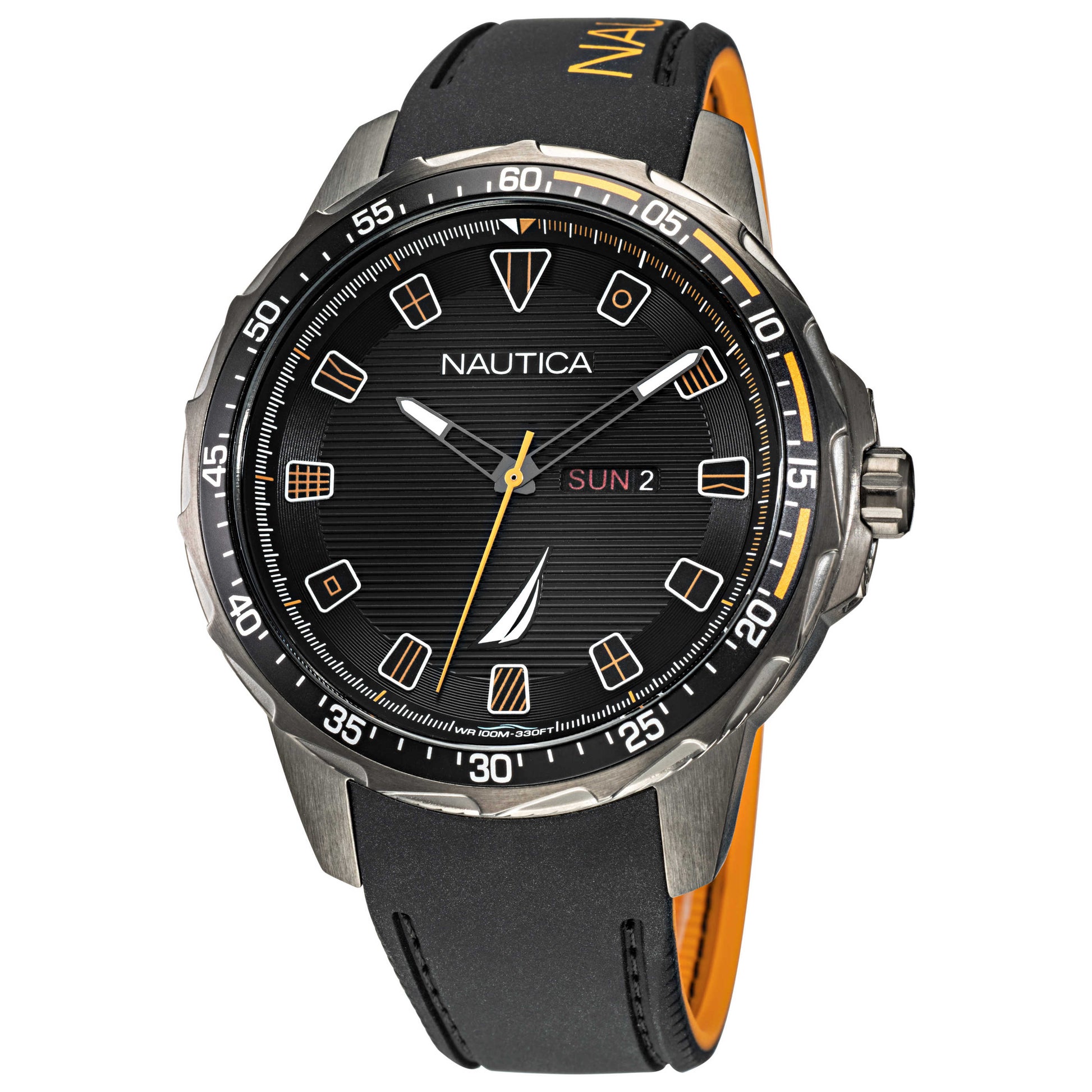 Front view of Nautica Classic Men's Quartz Watch NAPCLS113