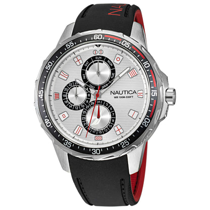 Front view of Nautica Classic Men's Quartz Watch NAPCLS117