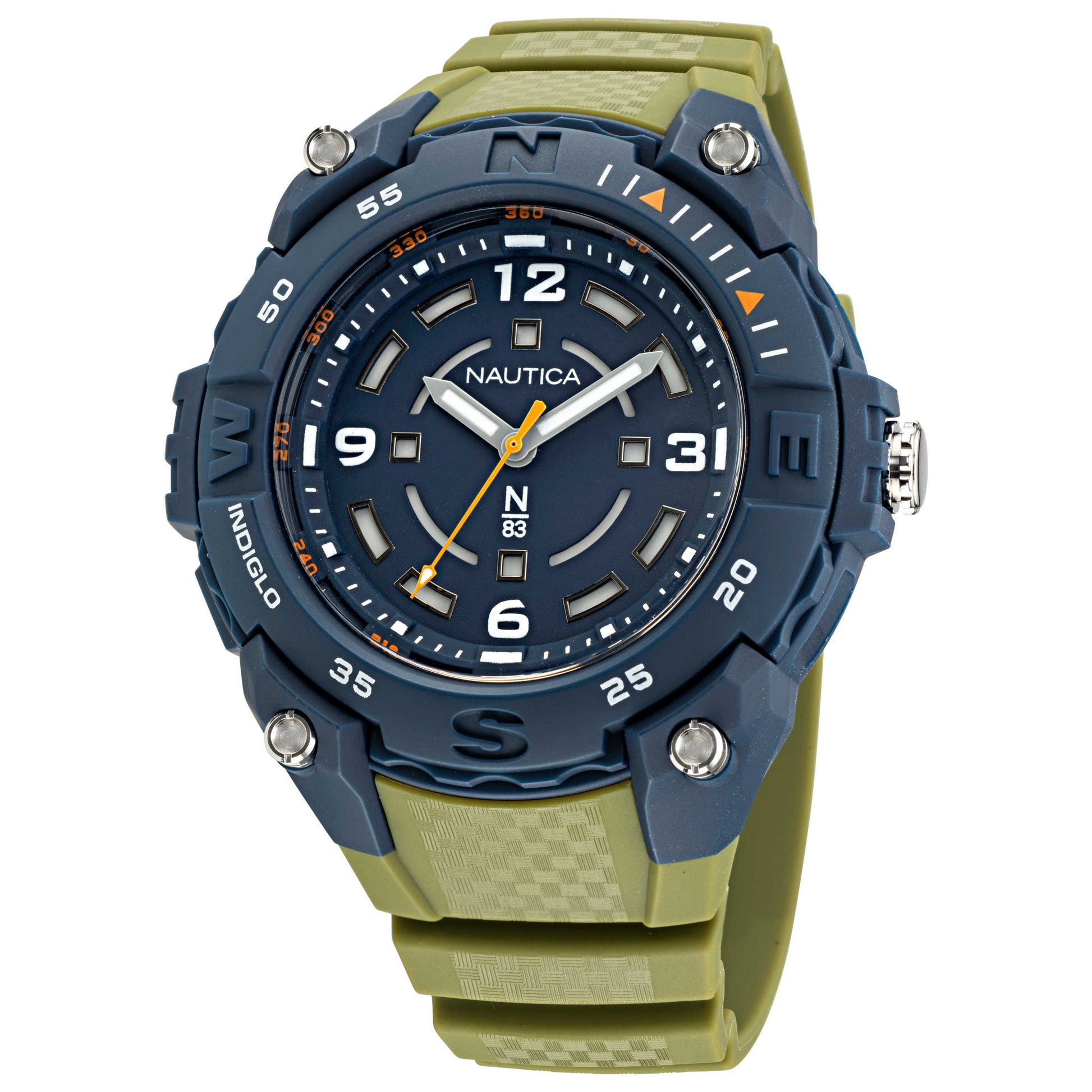 Front view of Nautica N83 Coronado Bay Men's Quartz Watch NAPCNF005