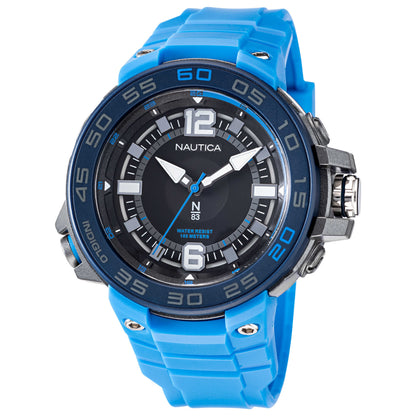 Front view of Nautica Coronado Bay Men's Quartz Watch NAPCNF107