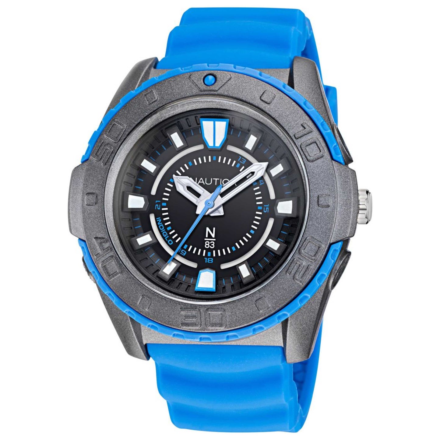 Front view of Nautica Coronado Bay Men's Quartz Watch NAPCNS217