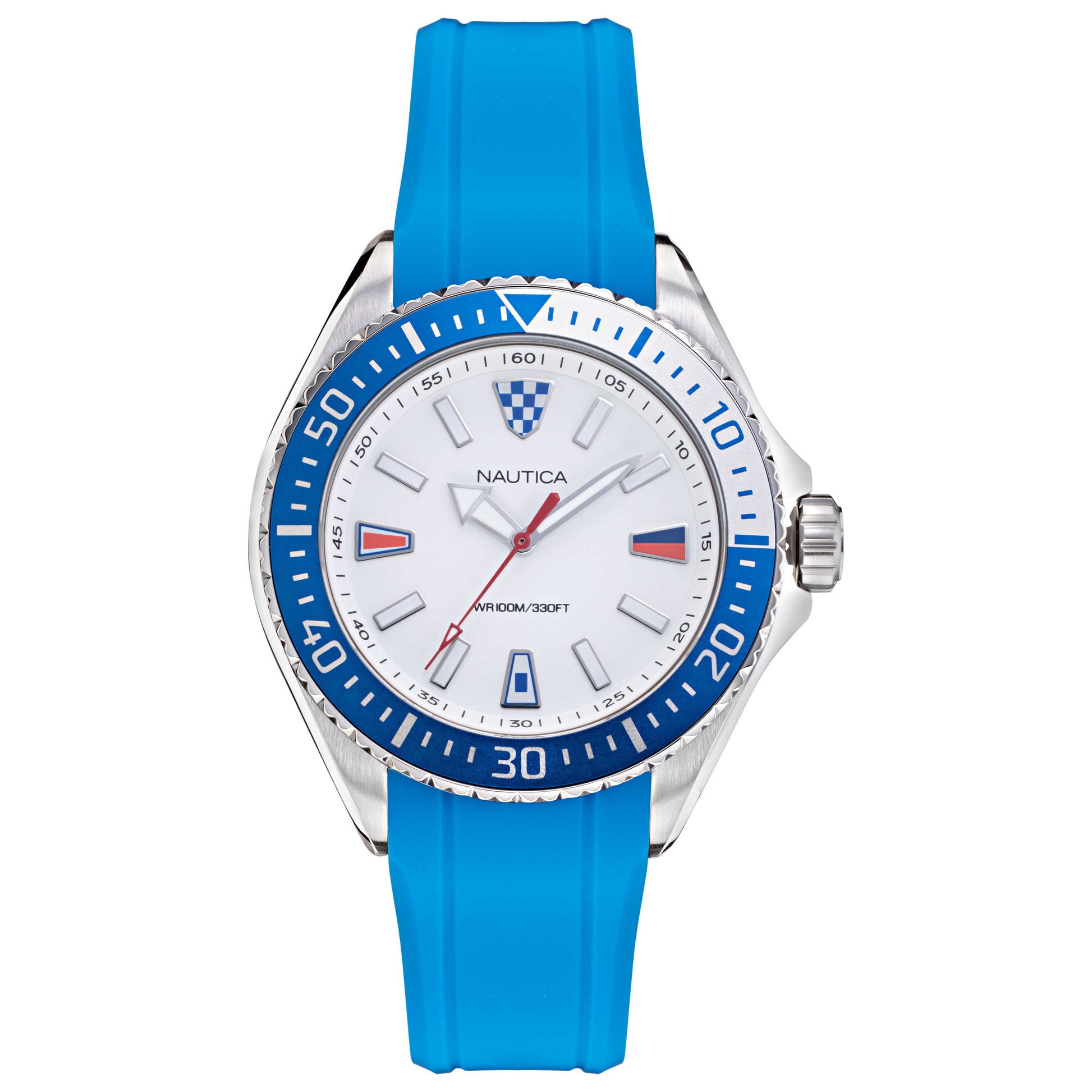 Front view of Nautica Crandon Park Men's Quartz Watch NAPCPS009