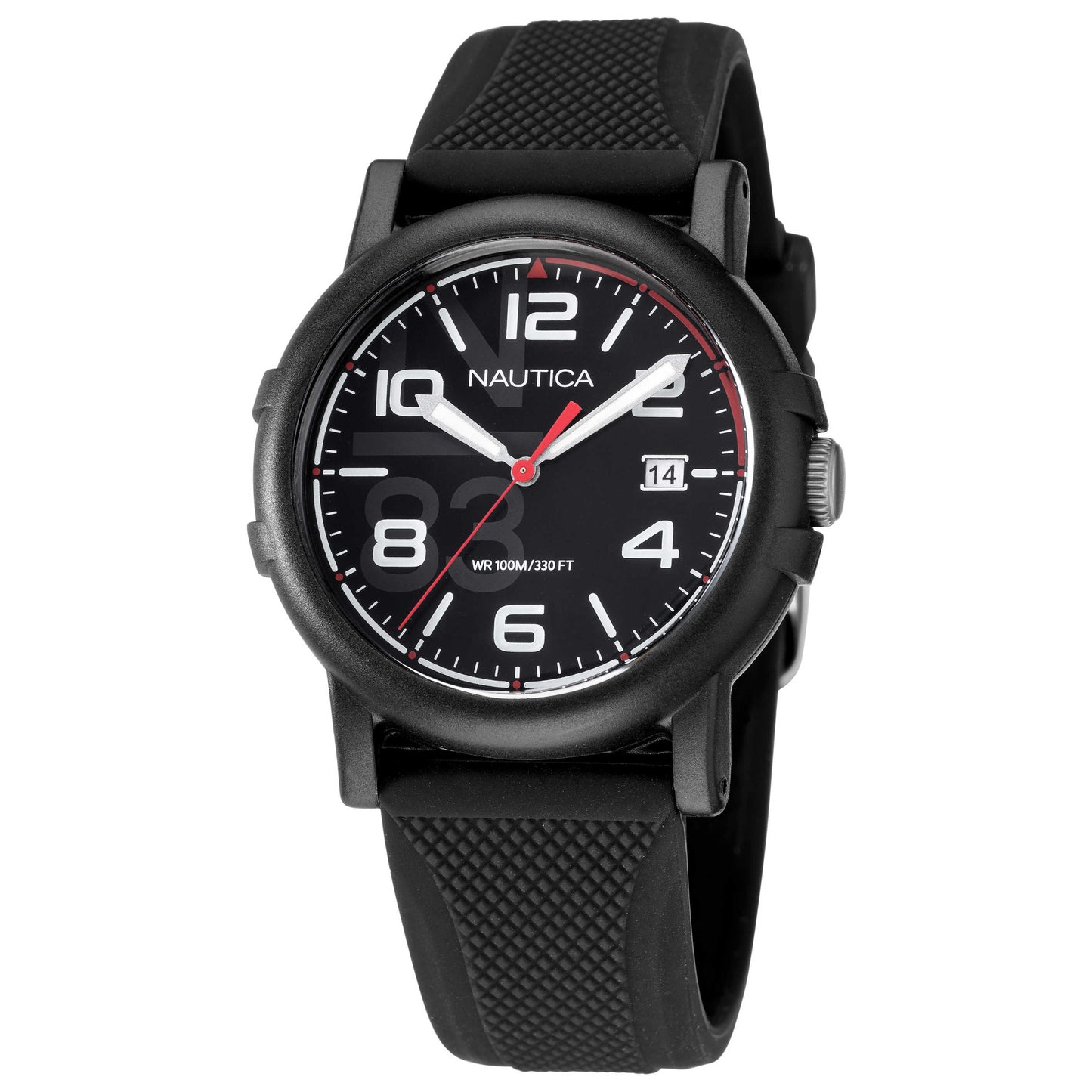 Front view of Nautica N83 Men's Quartz Watch NAPEPF108