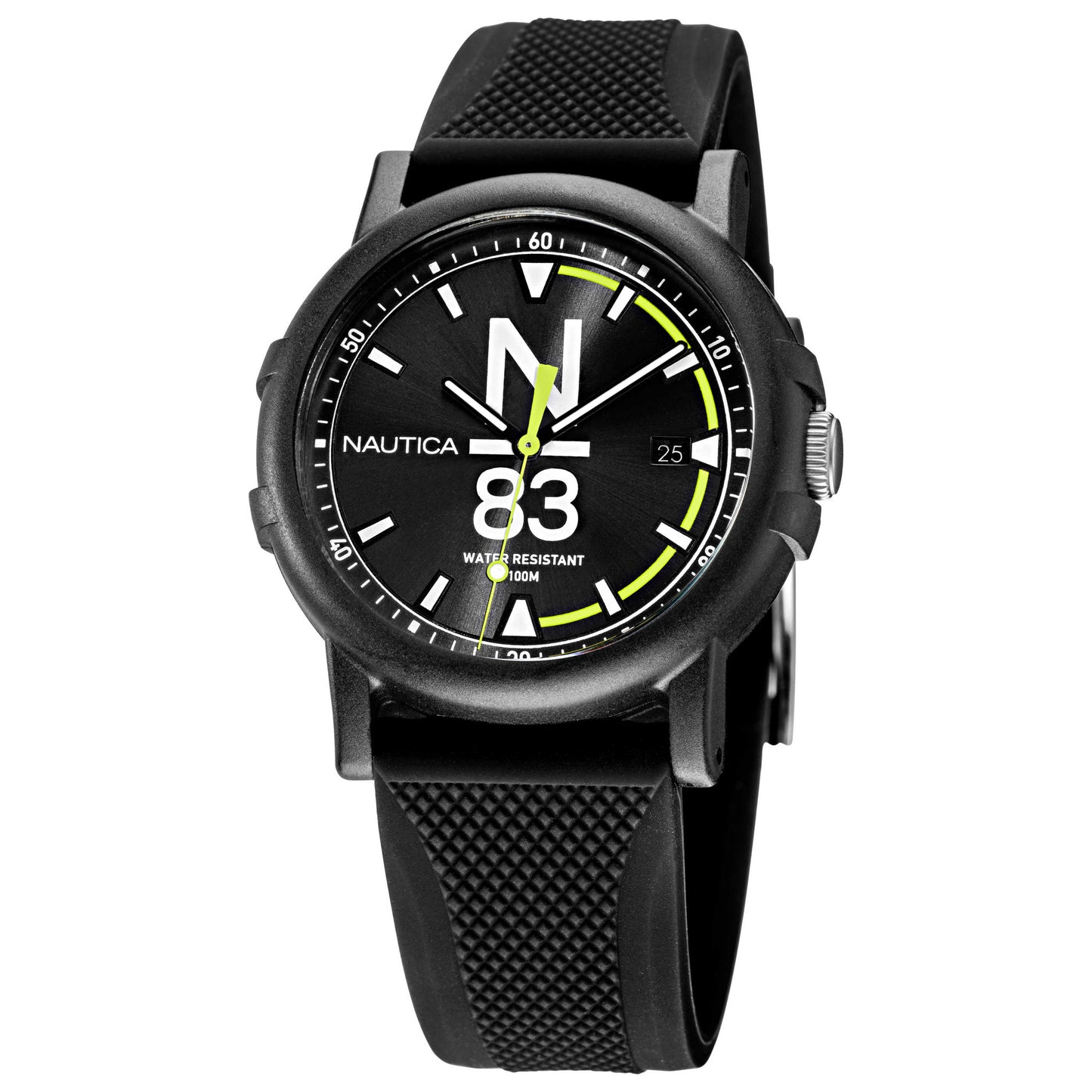 Front view of Nautica N83 Men's Quartz Watch NAPEPS106