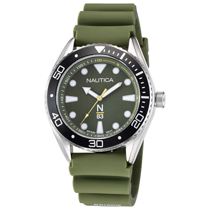 Front view of Nautica N83 Men's Quartz Watch NAPFWF114