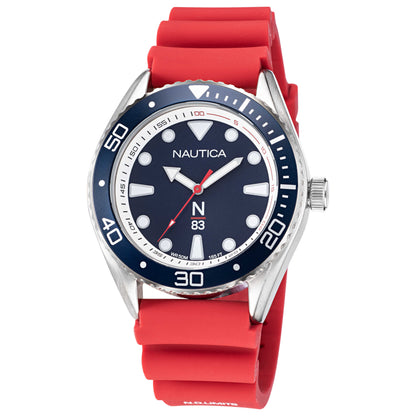 Front view of Nautica N83 Men's Quartz Watch NAPFWF116