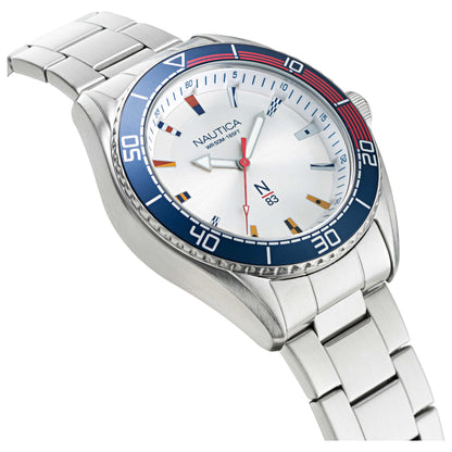 Left view of Nautica Finn World Men's Quartz Watch NAPFWS005