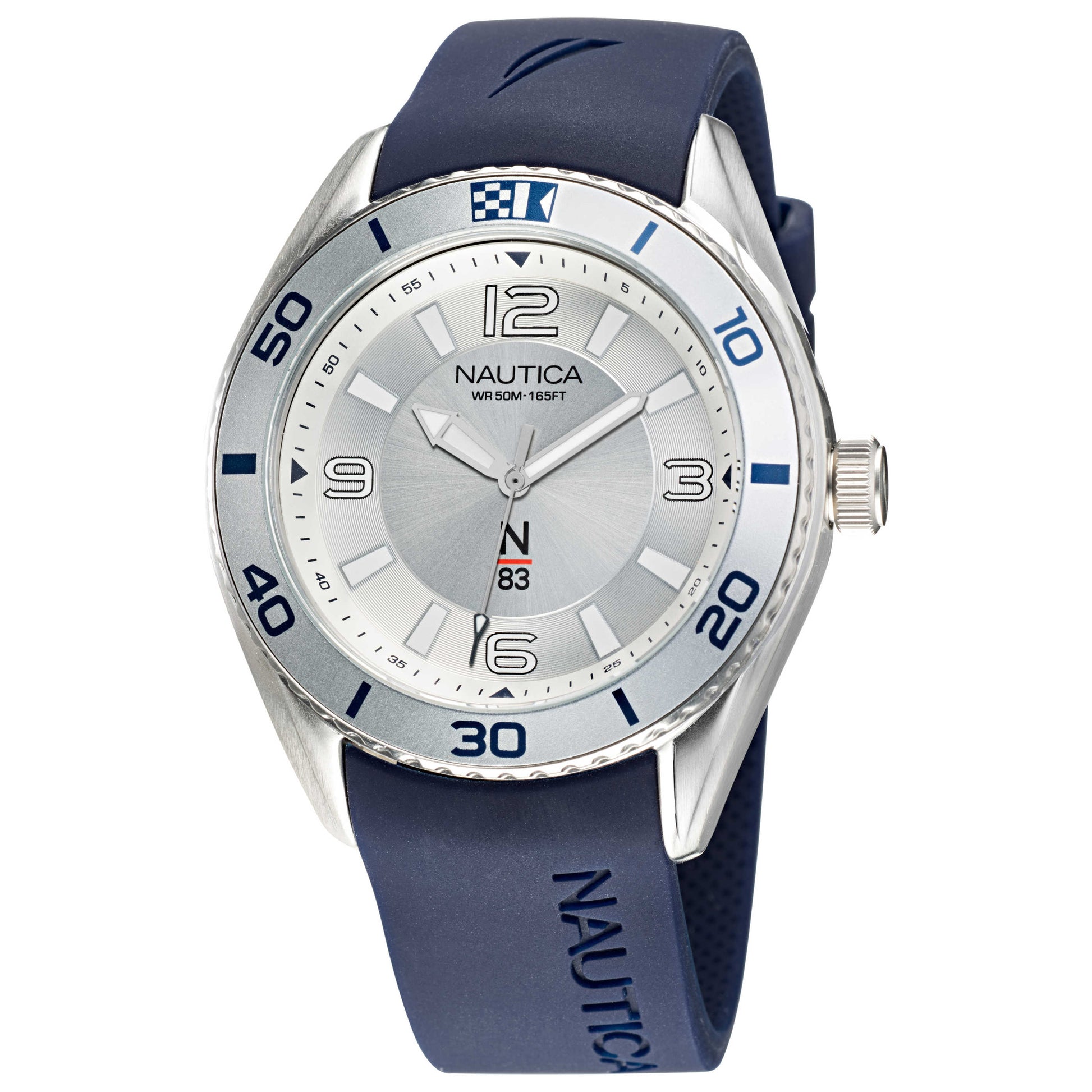 Front view of Nautica N83 Men's Quartz Watch NAPFWS127