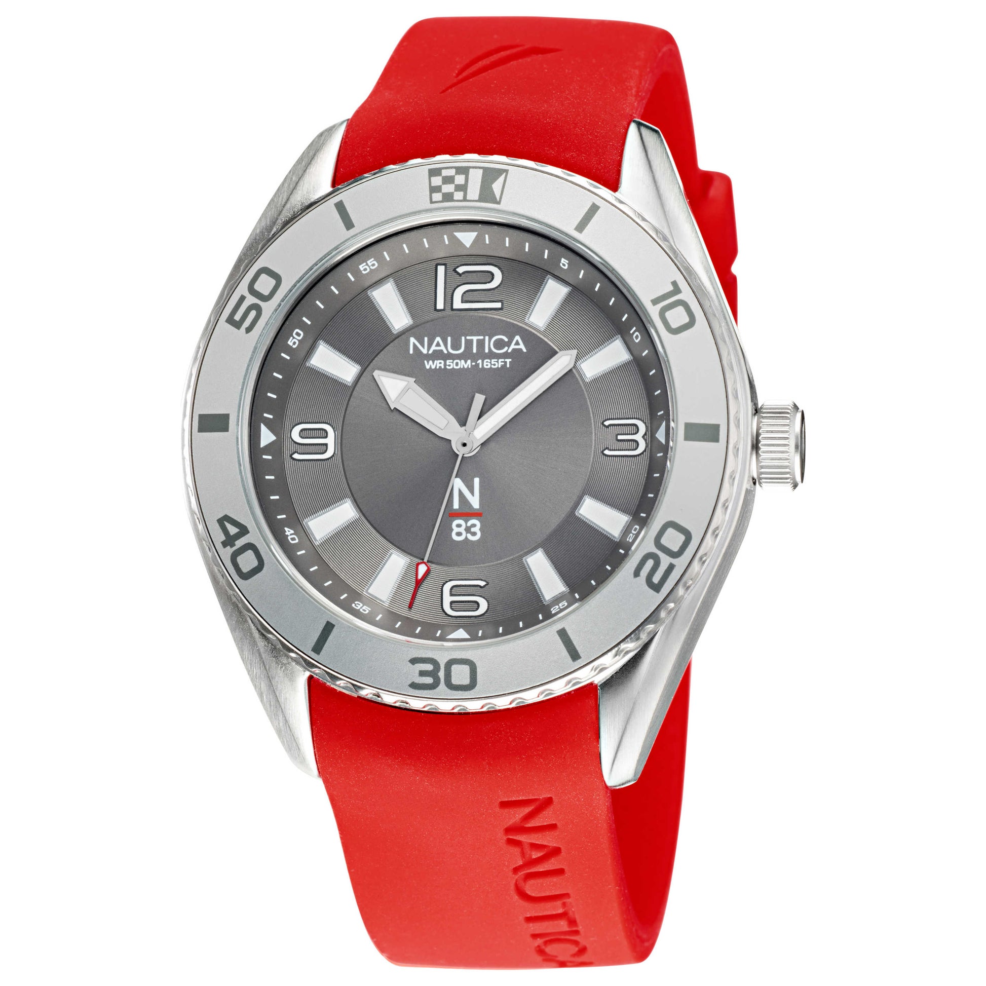 Front view of Nautica N83 Men's Quartz Watch NAPFWS128