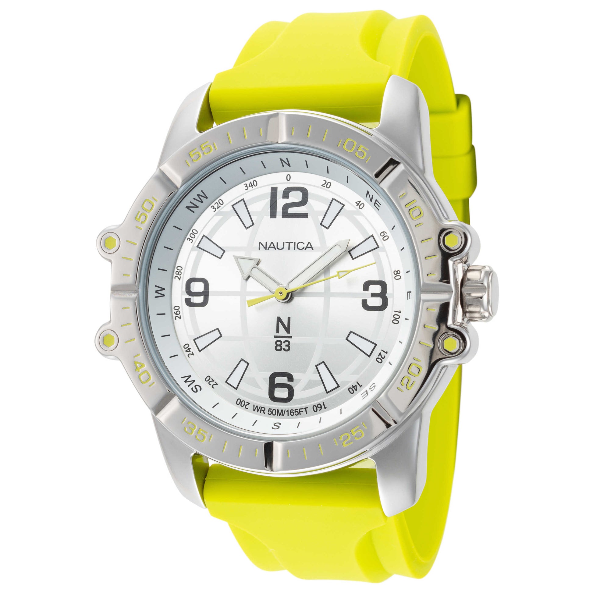 Front view of Nautica N83 Men's Quartz Watch NAPGCF012