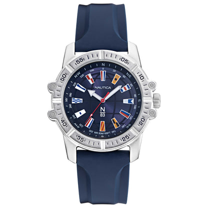 Front view of Nautica Garda Cup Men's Quartz Watch NAPGCS001