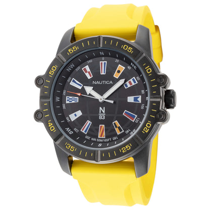 Front view of Nautica N83 Men's Quartz Watch NAPGCS004