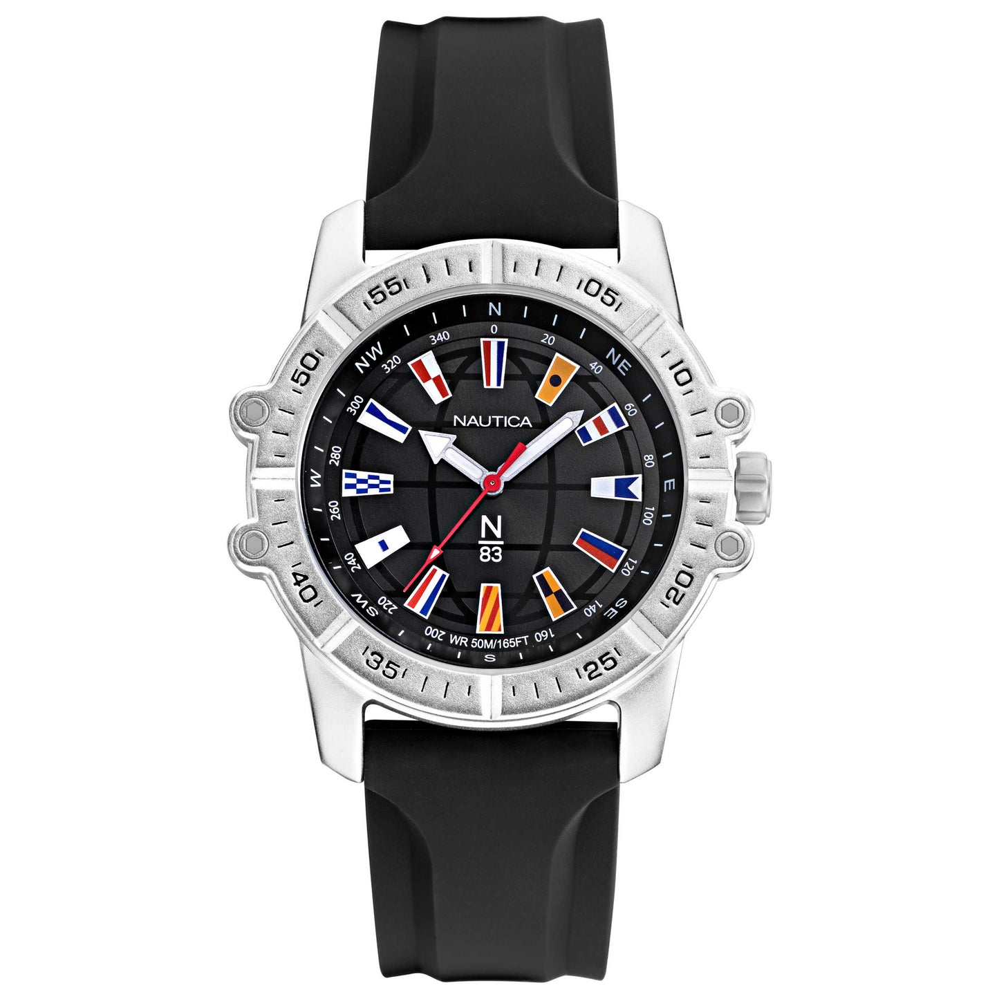 Front view of Nautica N83 Trendy Men's Quartz Watch NAPGCS006
