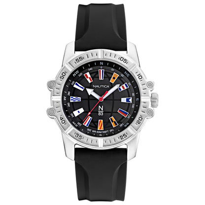 Front view of Nautica N83 Trendy Men's Quartz Watch NAPGCS006