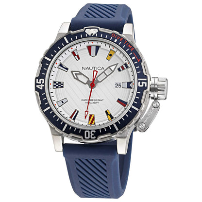 Front view of Nautica Glenrock Lagoon Men's Quartz Watch NAPGLF006