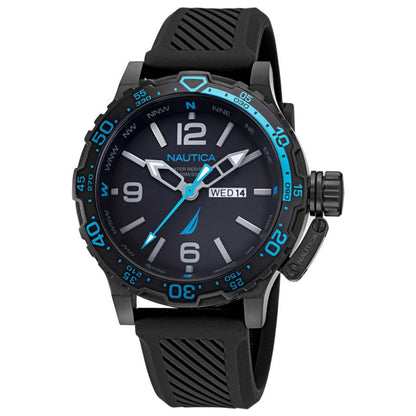 Front view of Nautica Glenrock Lagoon Men's Quartz Watch NAPGLF116