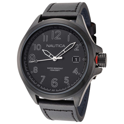 Front view of Nautica Glenrock Lagoon Men's Quartz Watch NAPGLP004