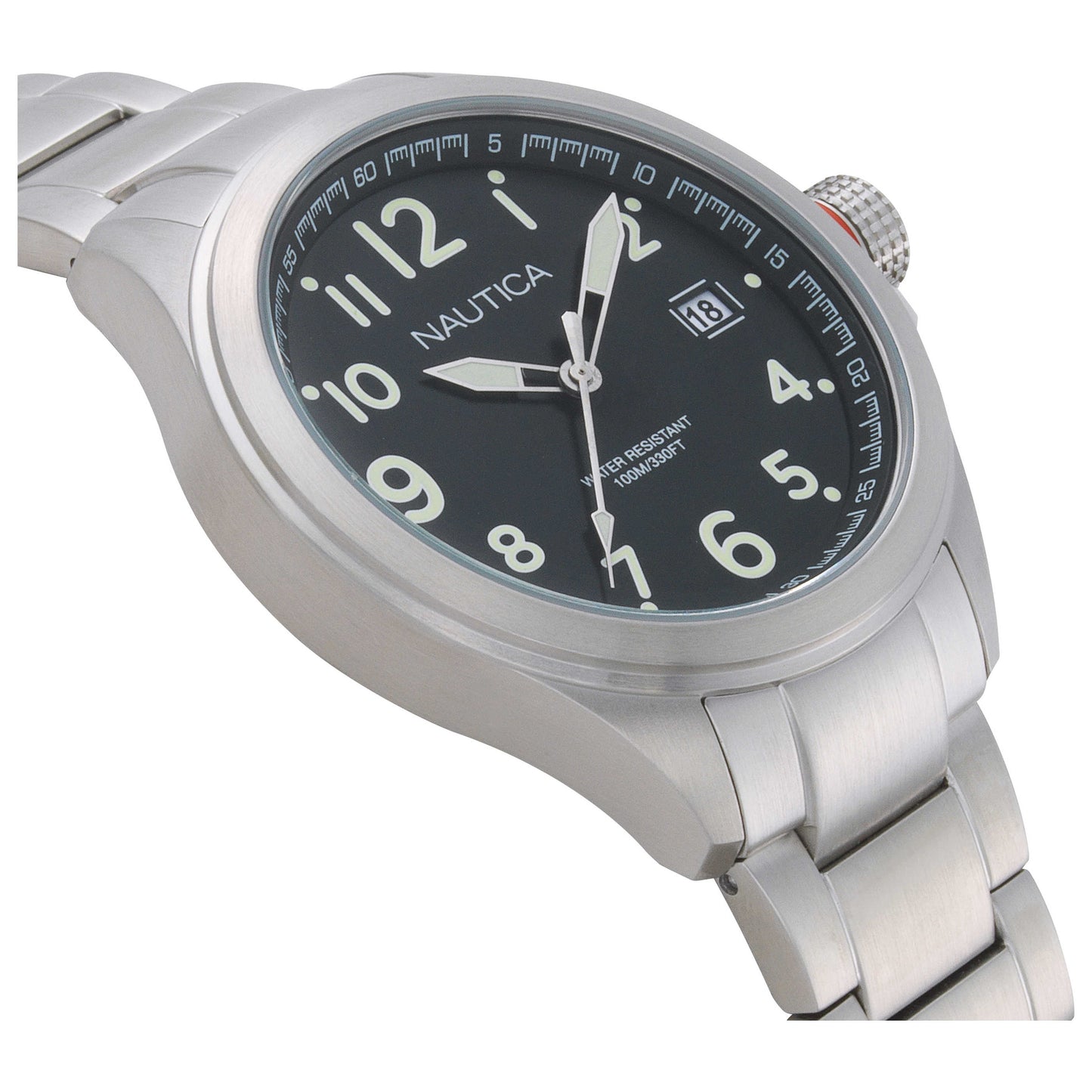 Left view of Nautica Glen Park Men's Quartz Watch NAPGLP005