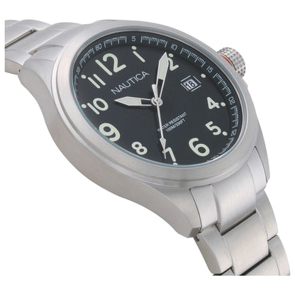 Left view of Nautica Glen Park Men's Quartz Watch NAPGLP005