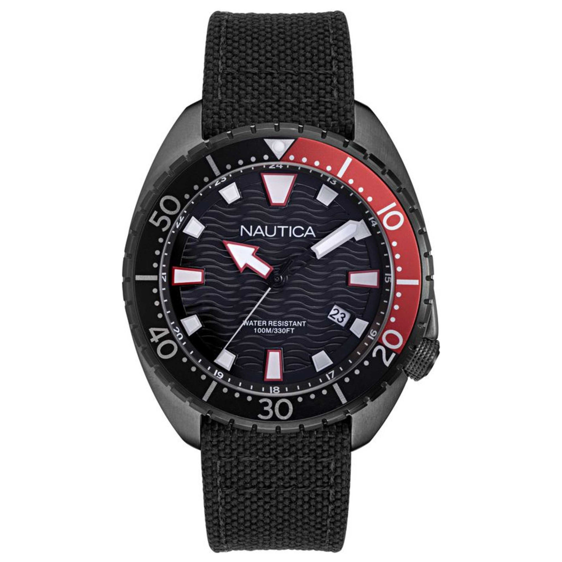 Front view of Nautica Sport Men's Quartz Watch NAPHAS902