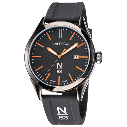 Front view of Nautica N83 Men's Quartz Watch NAPHBF119