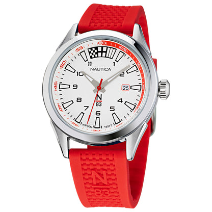 Front view of Nautica N83 Men's Quartz Watch NAPHBS118