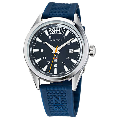 Front view of Nautica N83 Men's Quartz Watch NAPHBS121