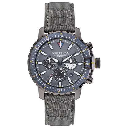 Front view of Nautica Icebreaker Men's Quartz Watch NAPICS008