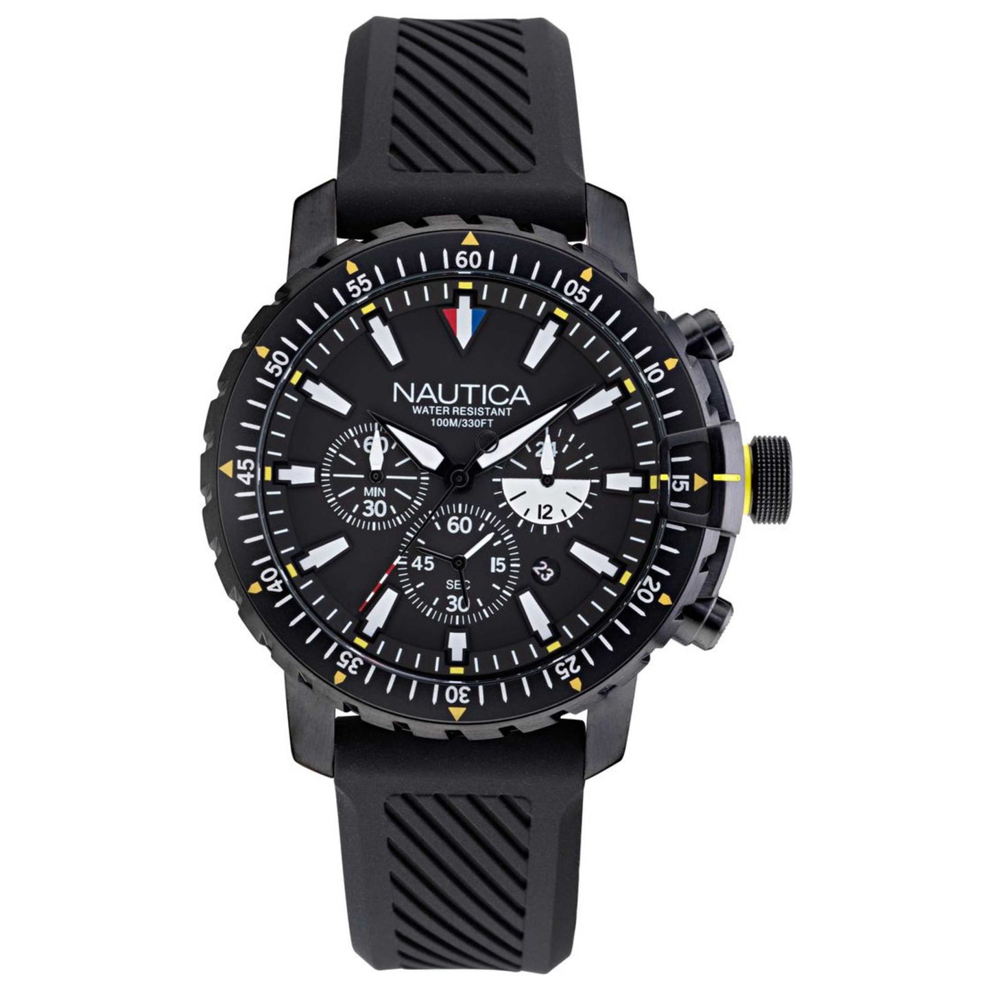 Front view of Nautica Ice Breaker Men's Quartz Watch NAPICS009