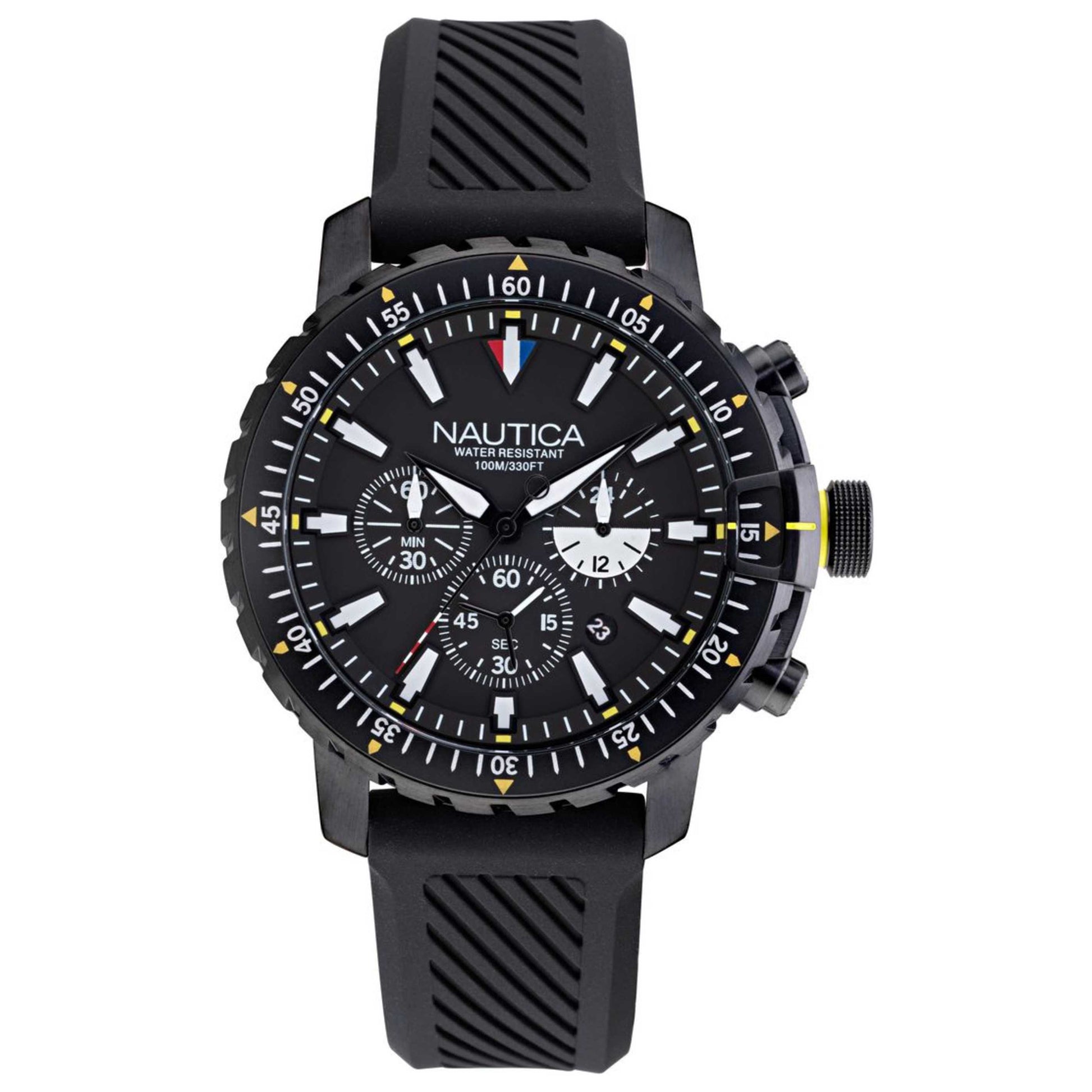 Front view of Nautica Ice Breaker Men's Quartz Watch NAPICS009