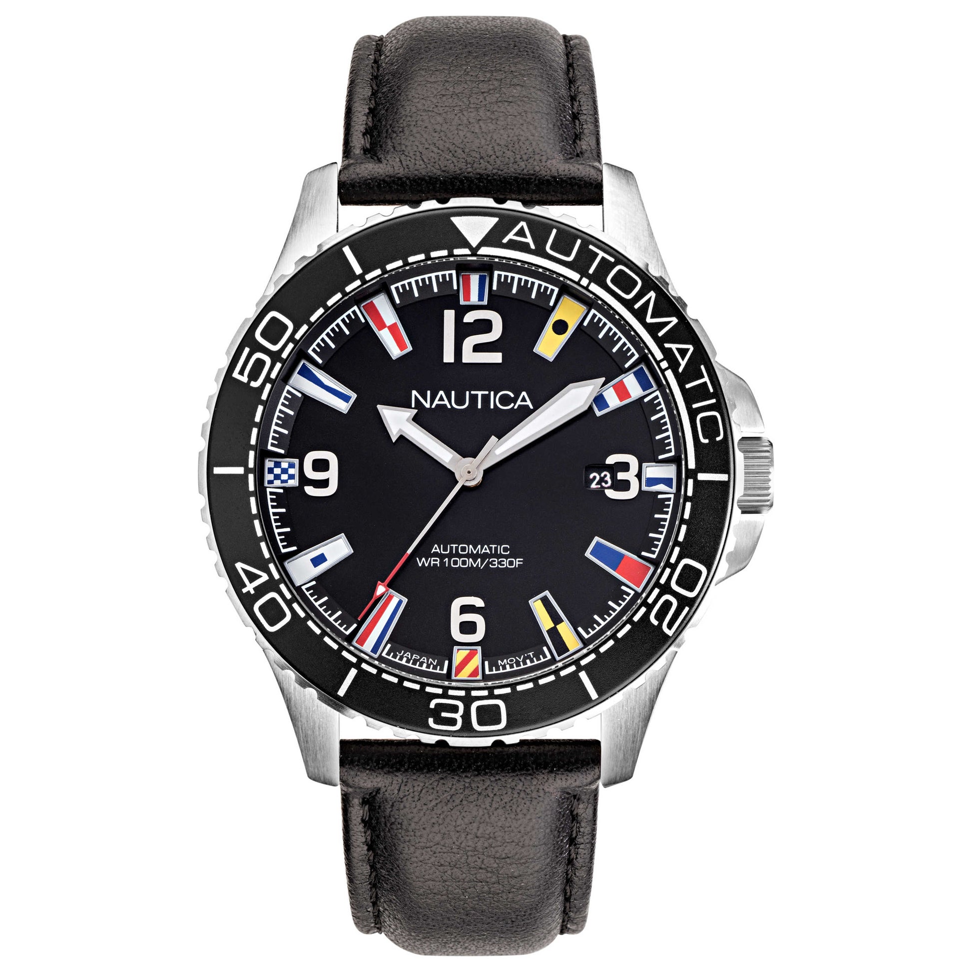 Front view of Nautica Jones Beach Men's Quartz Watch NAPJBF911