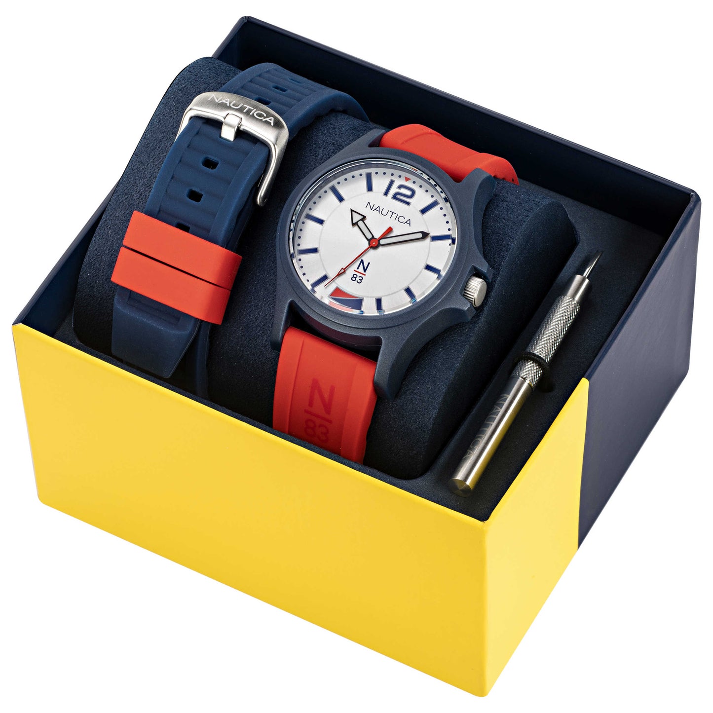 Right view of Nautica N83 Men's Quartz Watch NAPJSF005