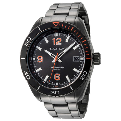Front view of Nautica Key Biscayne Men's Quartz Watch NAPKBN006