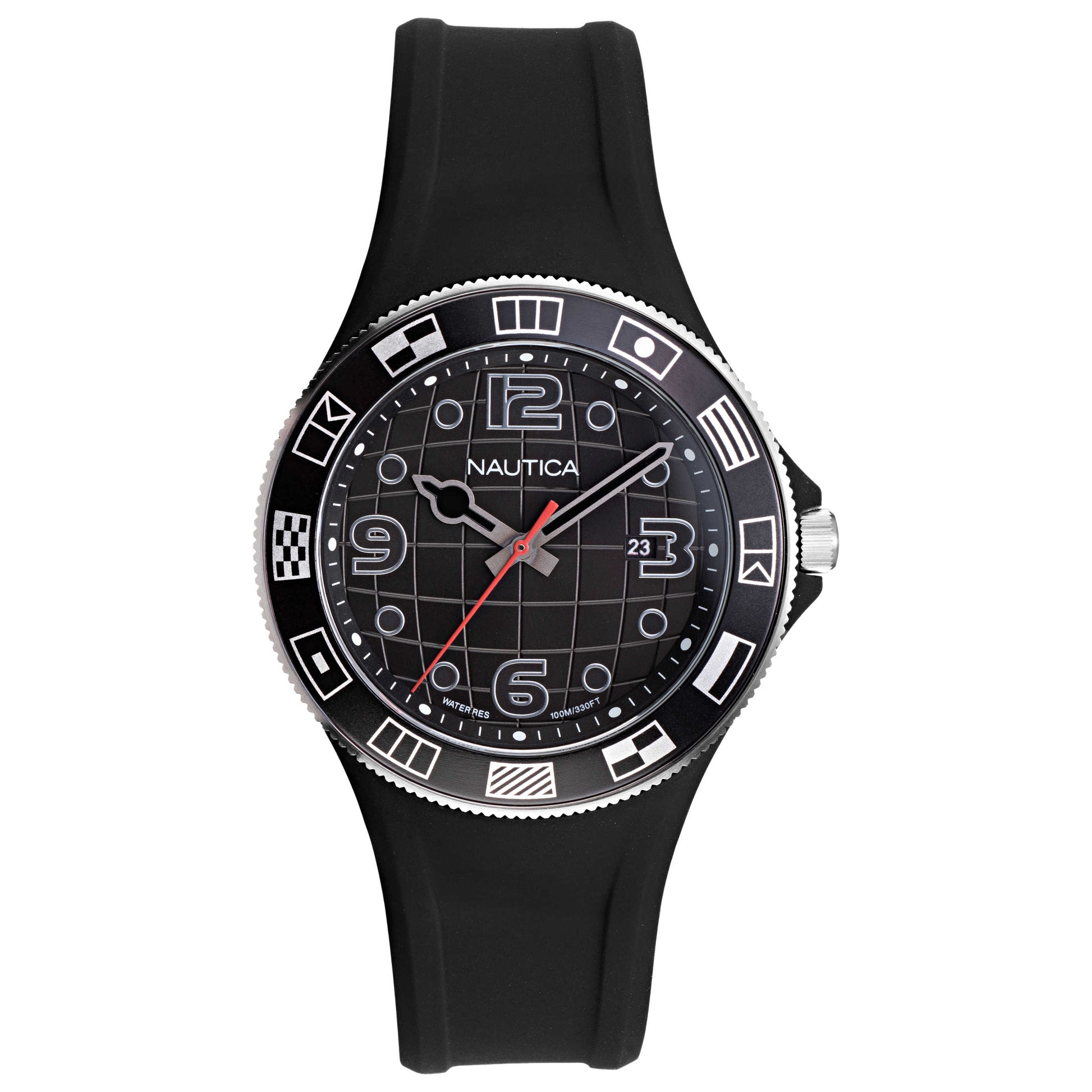 Front view of Nautica Lummus Beach Men's Quartz Watch NAPLBS904