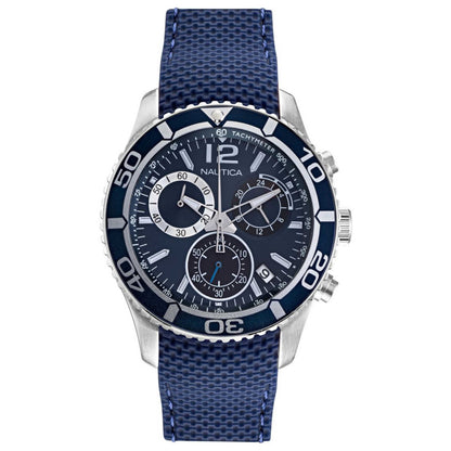 Front view of Nautica Sport Men's Quartz Watch NAPLECR04