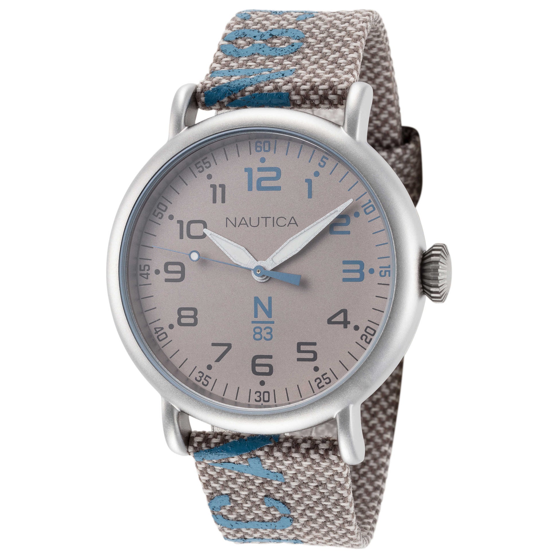 Front view of Nautica N83 Men's Quartz Watch NAPLSF017