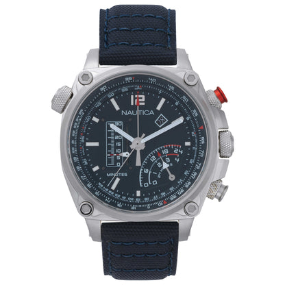 Front view of Nautica Millrock Men's Quartz Watch NAPMLR002