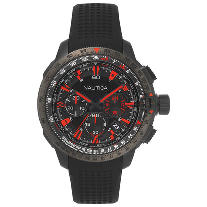 Front view of Nautica Mission Bay Men's Quartz Watch NAPMSB001