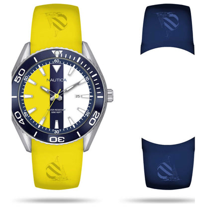 Front view of Nautica NAC Men's Quartz Watch NAPN03008