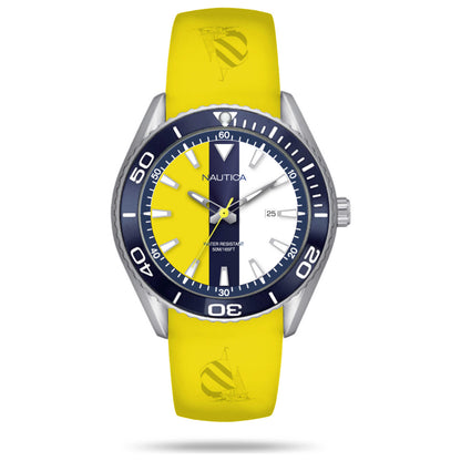 Front view of Nautica Cruise Men's Quartz Watch NAPNAI808